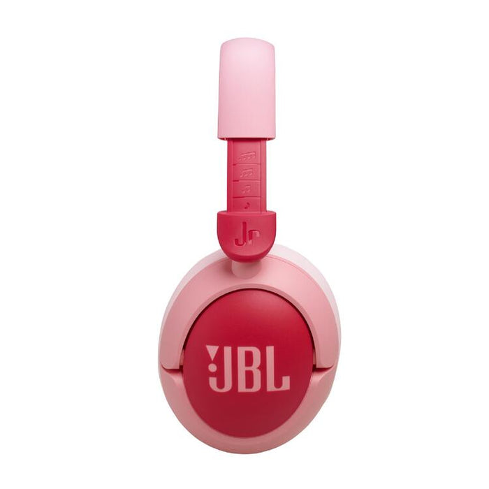JBL JR 470NC | Écouteurs supra-auriculaire pour enfant - Sans fil - Bluetooth - Rose-Sonxplus Sorel