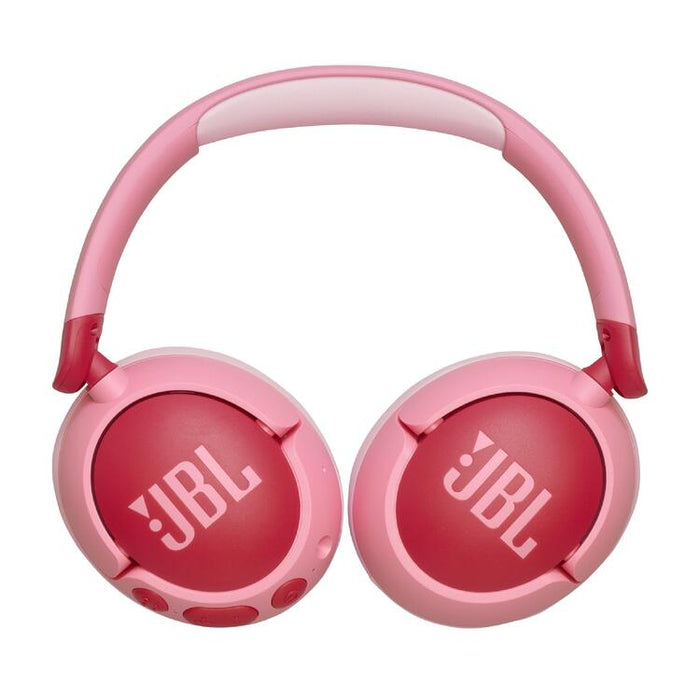JBL JR 470NC | Écouteurs supra-auriculaire pour enfant - Sans fil - Bluetooth - Rose-Sonxplus Sorel