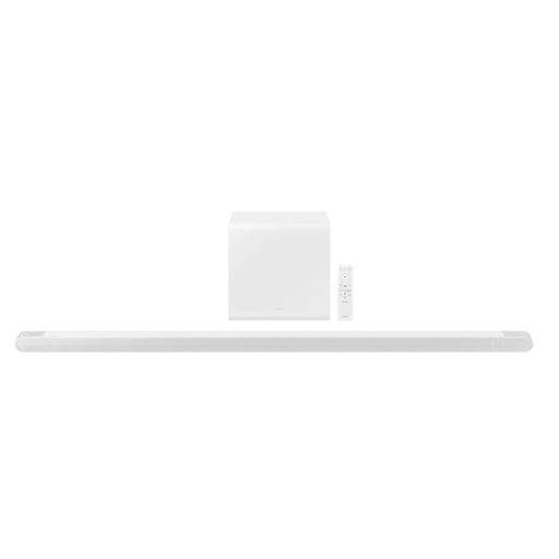 Samsung HW-S801B | Barre de son ultra-mince - 3.1.2 canaux - Avec caisson de graves sans fil - Série 800 - 330W - Dolby Atmos sans fil - Bluetooth - Alexa - Blanc - Boîte ouverte | Sonxplus Sorel