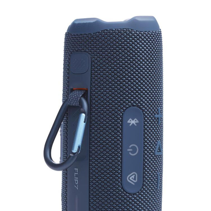 JBL Flip 7 | Haut-parleur portable - Bluetooth - Étanche - Jusqu'à 14 heures d'autonomie - Bleu | Sonxplus Sorel