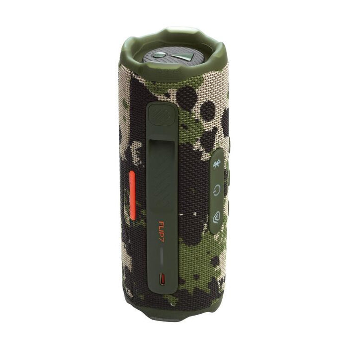 JBL Flip 7 | Haut-parleur portable - Bluetooth - Étanche - Jusqu'à 14 heures d'autonomie - Camouflage | Sonxplus Sorel