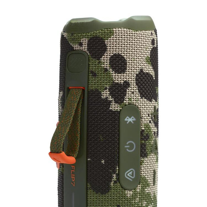 JBL Flip 7 | Haut-parleur portable - Bluetooth - Étanche - Jusqu'à 14 heures d'autonomie - Camouflage | Sonxplus Sorel