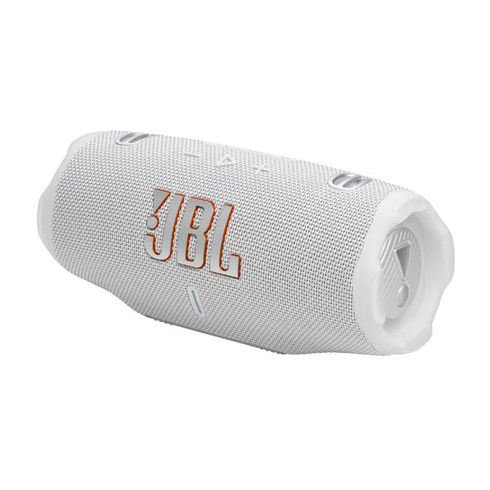 JBL Charge 6 | Haut-Parleur Portatif Bluetooth - Étanche - Auracast - 28 Heures d'autonomie - Blanc | Sonxplus Sorel