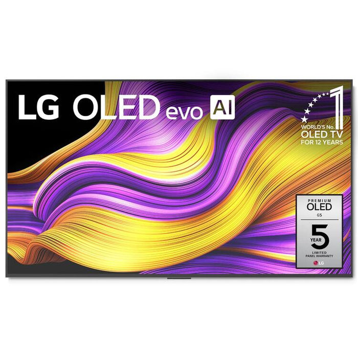 LG OLED55G5WUA | Téléviseur 55" 4K OLED - 120Hz - Série G5 - Processeur IA a11 4K Gen2 - Noir | Sonxplus Sorel