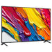 LG 75QNED82AUA | Téléviseur 75" QNED 4K - UHD 4K - Série QNED82A - 60Hz - Processeur IA a7 4K Gen8 - Noir | Sonxplus Sorel