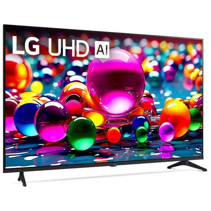 LG 43UA7700PUB | Téléviseur 43" - 4K Ultra HD - DEL - Série UA7700 - HDR - Smart WebOS - 60 Hz natif - Processeur IA a7 Gen8 4K - Noir | Sonxplus Sorel