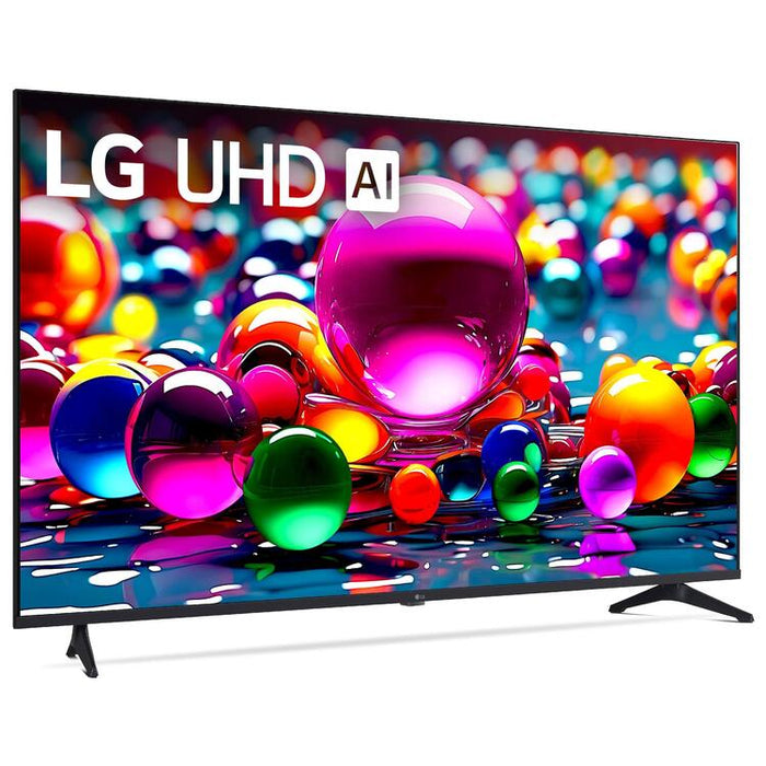 LG 65UA7700PUB | Téléviseur 65" - 4K Ultra HD - DEL - Série UA7700 - HDR - Smart WebOS - 60 Hz natif - Processeur IA a7 Gen8 4K - Noir | Sonxplus Sorel