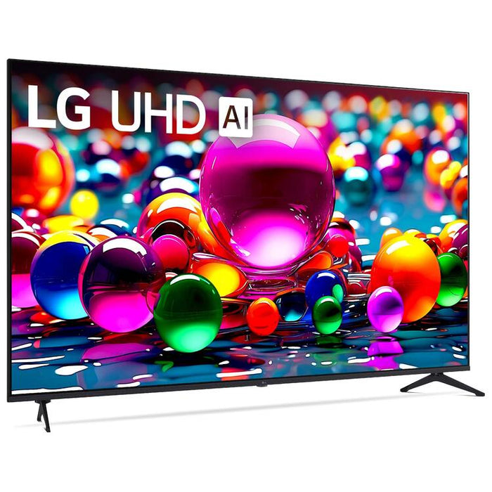 LG 75UA7700PUA | Téléviseur 75" - 4K Ultra HD - DEL - Série UA7700 - HDR - Smart WebOS - 60 Hz natif - Processeur IA a7 Gen8 4K - Noir | Sonxplus Sorel