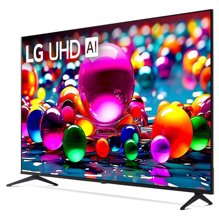 LG 75UA7700PUA | Téléviseur 75" - 4K Ultra HD - DEL - Série UA7700 - HDR - Smart WebOS - 60 Hz natif - Processeur IA a7 Gen8 4K - Noir | Sonxplus Sorel