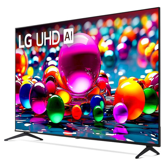 LG 86UA7700PUA | Téléviseur 86" - 4K Ultra HD - DEL - Série UA7700 - HDR - Smart WebOS - 60 Hz natif - Processeur IA a7 Gen8 4K - Noir | Sonxplus Sorel