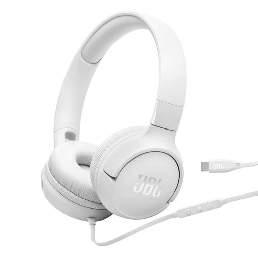 JBL Tune 520C | Écouteurs Supra-auriculaires - USB-C - Bluetooth - Blanc | Sonxplus Sorel