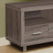 Monarch Specialties I 3250 | Meuble TV - 48" - 3 Tiroirs - Taupe foncé-Sonxplus Sorel