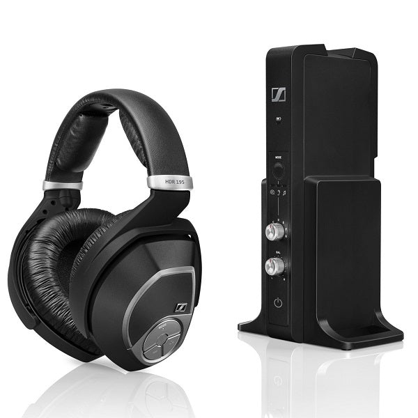 Sennheiser RS195 | Écouteurs TV sans fil circum-auriculaires - Noir-Sonxplus Sorel