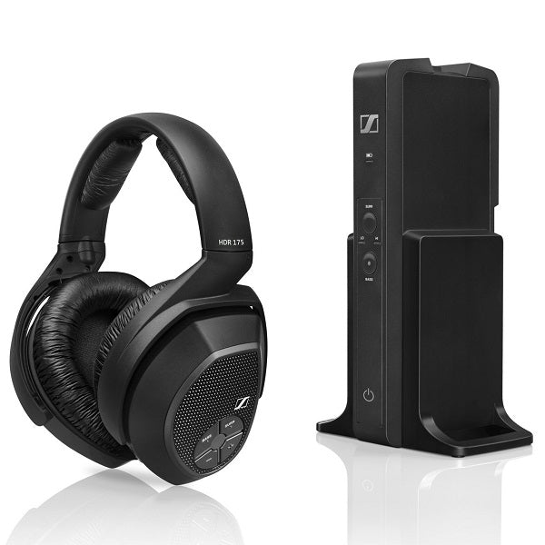 Sennheiser RS 175 | Écouteurs TV sans fil circum-auriculaires - Stéréo - Noir-Sonxplus Sorel