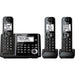 Panasonic KX-TGF343B | Téléphone sans fil - 3 combinés - Répondeur - Noir-Sonxplus Sorel