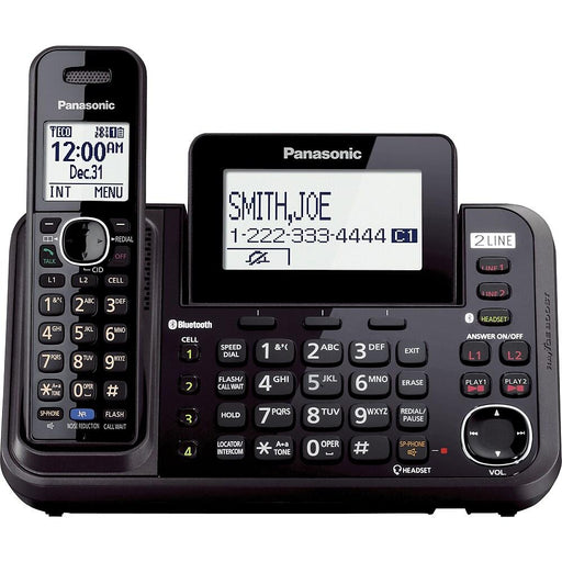 Panasonic KX-TG9541B | Téléphone sans fil - 1 combiné - Répondeur - Noir-Sonxplus Sorel
