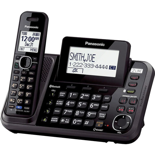 Panasonic KX-TG9541B | Téléphone sans fil - 1 combiné - Répondeur - Noir-Sonxplus Sorel
