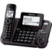 Panasonic KX-TG9541B | Téléphone sans fil - 1 combiné - Répondeur - Noir-Sonxplus Sorel