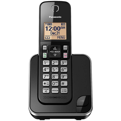 Panasonic KX-TGC380B | Téléphone sans fil - 1 combiné - Noir-Sonxplus Sorel