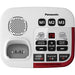 Panasonic KX-TGM490S | Téléphone sans fil - 1 combiné - Répondeur - Amplifié 3X - Argenté-Sonxplus Sorel