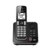 Panasonic KX-TGD390B | Téléphone sans fil - 1 combiné - Répondeur - Noir-Sonxplus Sorel