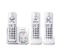 Panasonic KX-TGD593W | Téléphone sans fil - 3 combinés - Liaison cellulaire - Répondeur - Bluetooth - Blanc-Sonxplus Sorel