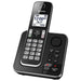 Panasonic KX-TGD392B | Téléphone sans fil - 2 combinés - Répondeur - Noir-Sonxplus Sorel