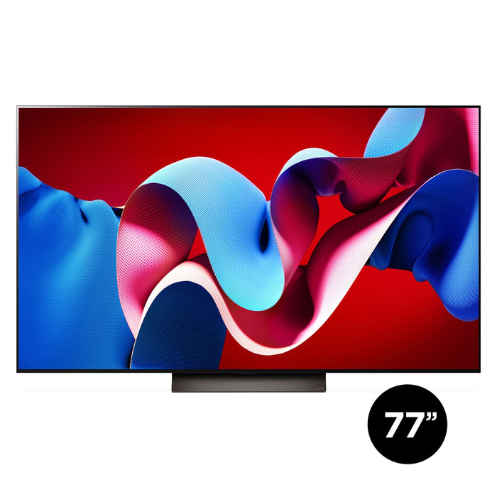 LG OLED77C4PUA | Téléviseur 77" 4K OLED - 120Hz - Série C4 - Processeur IA a9 Gen7 4K - Noir
