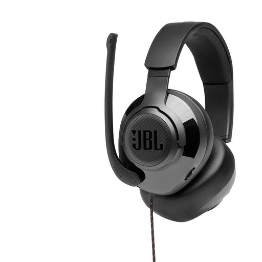 JBL Quantum 300 | Casque de jeu filaire circum-auriculaire - Micro rétractable - Noir-Sonxplus Sorel