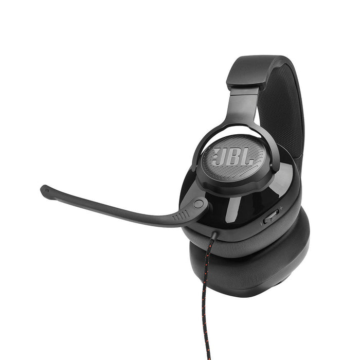 JBL Quantum 200 | Casque de jeu filaire circum-auriculaire - Noir-Sonxplus Sorel