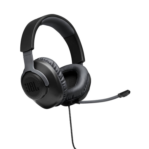 JBL Quantum 100 | Casque de jeu filaire circum-auriculaire - Noir-Sonxplus Sorel