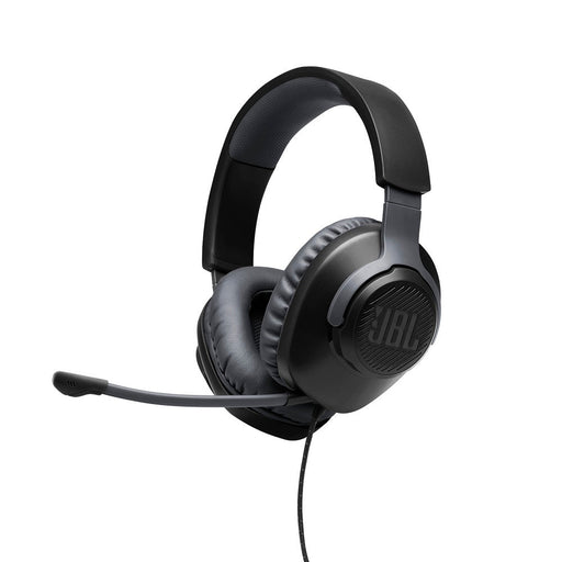 JBL Quantum 100 | Casque de jeu filaire circum-auriculaire - Noir-Sonxplus Sorel