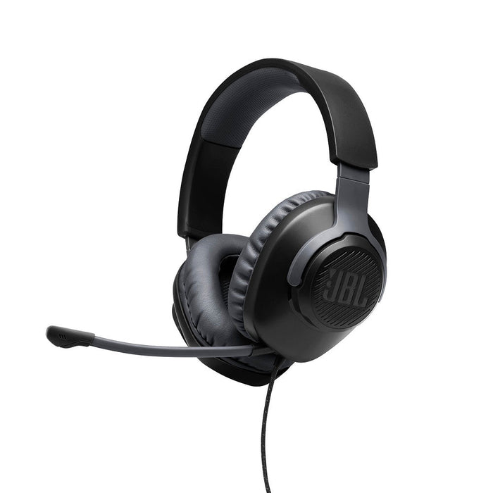 JBL Quantum 100 | Casque de jeu filaire circum-auriculaire - Noir-Sonxplus Sorel
