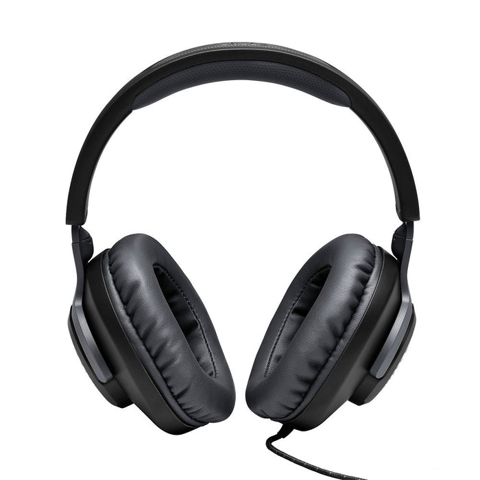 JBL Quantum 100 | Casque de jeu filaire circum-auriculaire - Noir-Sonxplus Sorel