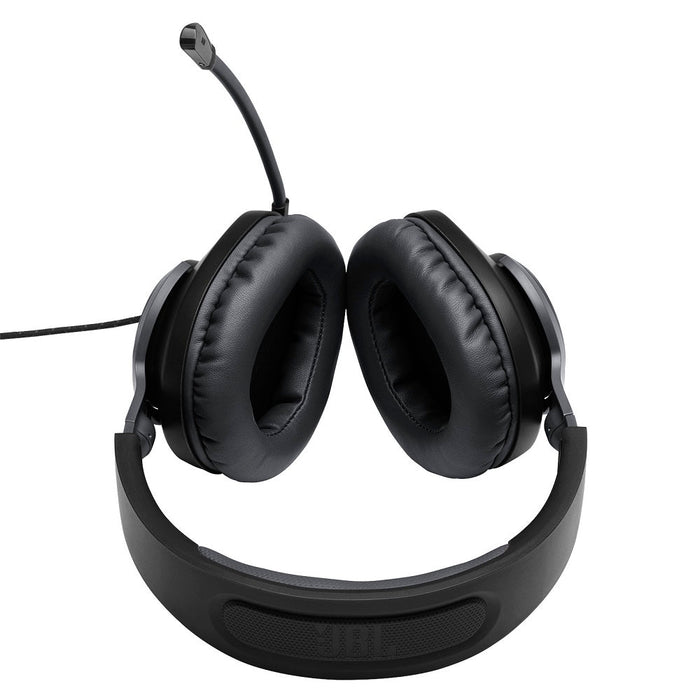 JBL Quantum 100 | Casque de jeu filaire circum-auriculaire - Noir-Sonxplus Sorel