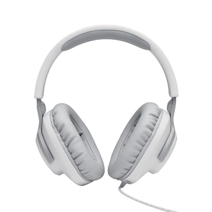 JBL Quantum 100 | Casque de jeu filaire circum-auriculaire - Blanc-Sonxplus Sorel