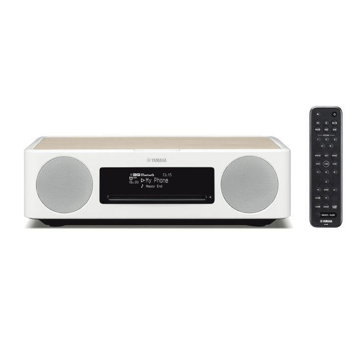 Yamaha TSX-B237 | Radio-réveil - 30 W RMS - Blanc-Sonxplus Sorel
