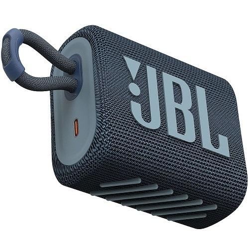 JBL GO3 | Mini haut-parleur portable Bluetooth - Étanche - Bleu-Sonxplus Sorel