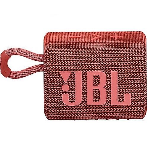 JBL GO3 | Mini haut-parleur portable Bluetooth - Étanche - Rouge-Sonxplus Sorel