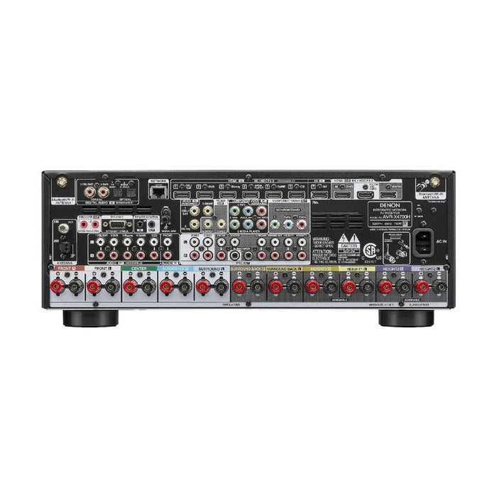Denon AVRX4700H | Récepteur AV 9.2 canaux - Cinéma maison - 3D - 8K - HEOS - Noir-Sonxplus Sorel