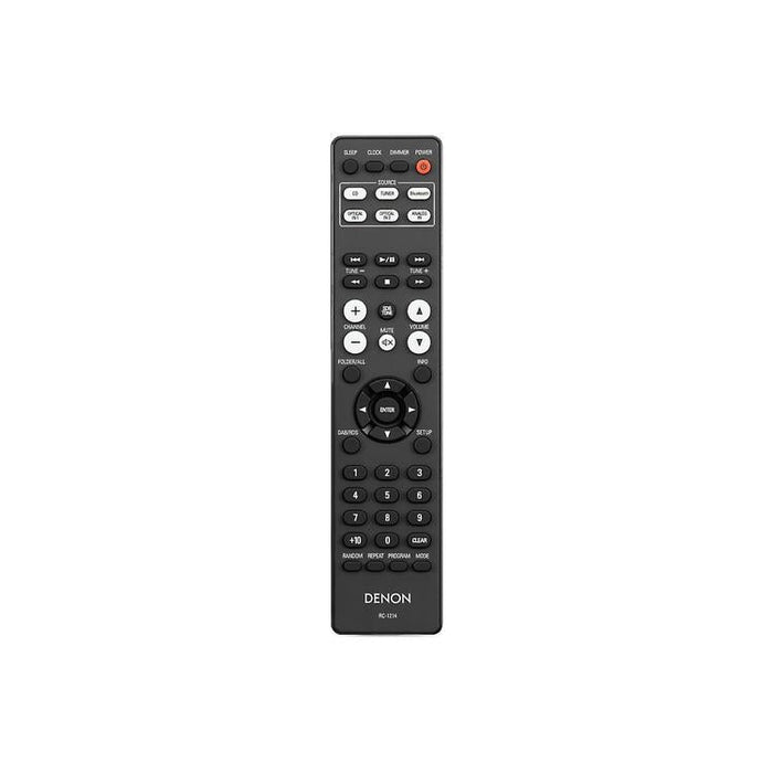Denon DM-41SBK | Micro-Chaîne Hi-Fi sans fil - 2 Canaux - Bluetooth - Noir-Sonxplus Sorel