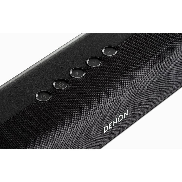 Denon DHT-S316 | Système de Barre de son Cinéma maison - 2.1 canaux - Bluetooth - Caisson de graves sans fil - Noir-Sonxplus Sorel