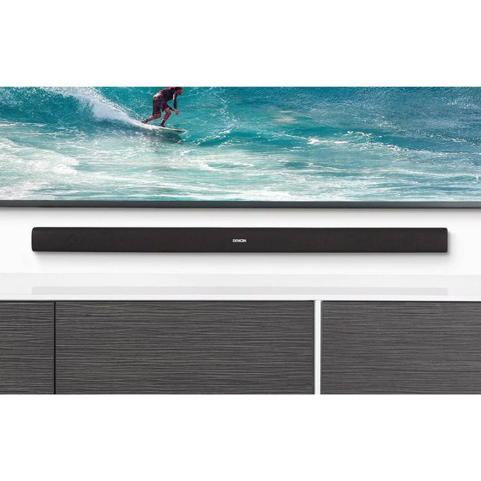 Denon DHT-S316 | Système de Barre de son Cinéma maison - 2.1 canaux - Bluetooth - Caisson de graves sans fil - Noir-Sonxplus Sorel