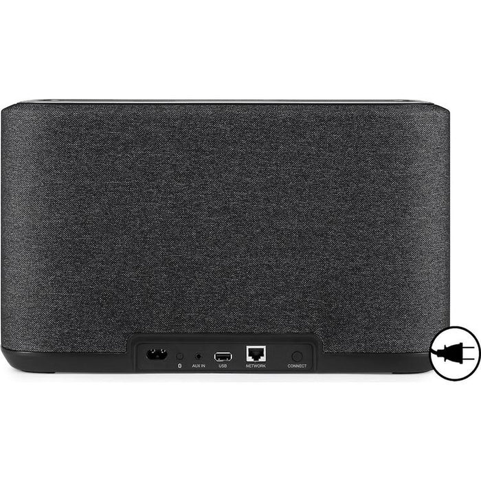Denon HOME 350 | Haut-parleur intelligent sans fil - Bluetooth - Stéréo - HEOS intégré - Noir-Sonxplus Sorel
