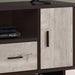 Monarch Specialties I2805 | Meuble TV - 48" - 1 Tiroir - 1 Armoire - Espresso/Taupe-Sonxplus Sorel