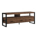 Monarch Specialties I2820 | Meuble TV - 60" - 3 Tiroirs - Brun foncé-Sonxplus Sorel