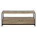 Monarch Specialties I2872 | Meuble TV - 48" - 2 Tiroirs de rangement - Taupe foncé-Sonxplus Sorel