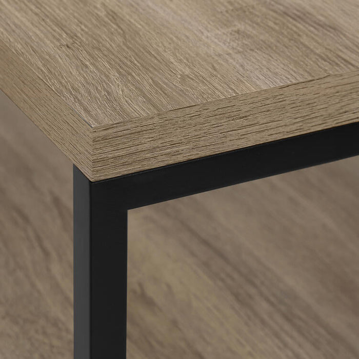 Monarch Specialties I2872 | Meuble TV - 48" - 2 Tiroirs de rangement - Taupe foncé-Sonxplus Sorel
