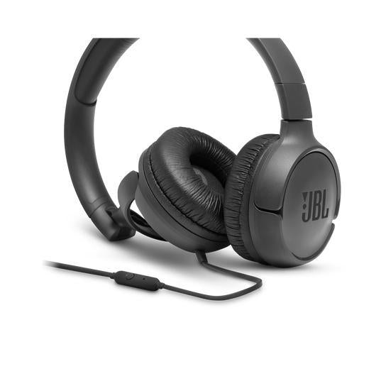 JBL Tune 500 | Écouteurs filaire supra-auriculaires - Noir-Sonxplus Sorel