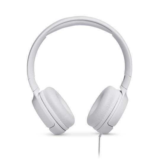 JBL Tune 500 | Écouteurs filaire supra-auriculaires - Blanc-Sonxplus Sorel